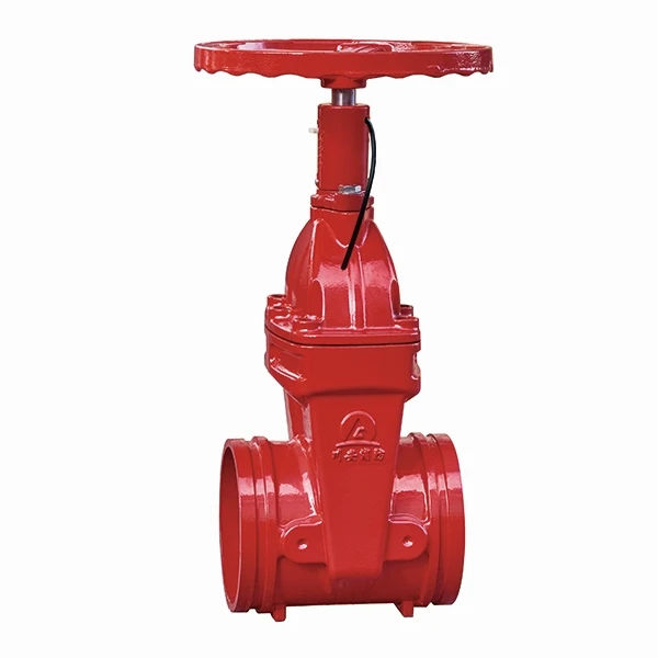 15 Grooved signal gate valve