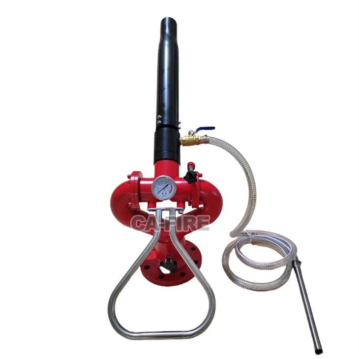 Self-Priming Foam Fire Monitor
